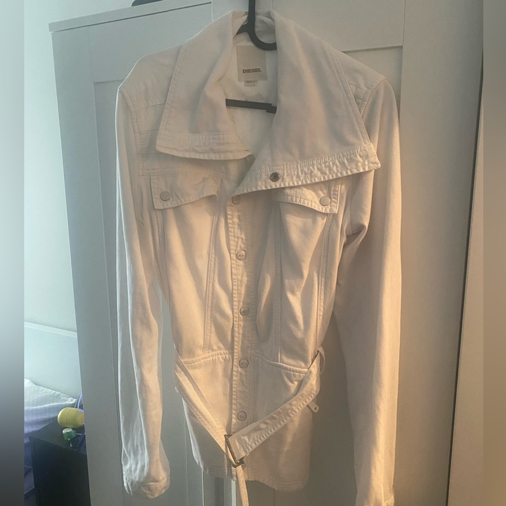 asymmetrical diesel shacket